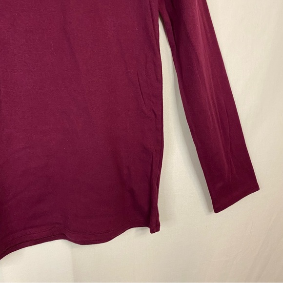 A NEW DAY Maroon Basic Long Sleeve Tee Shirt Undershirt Size XXL - Picture 4 of 9